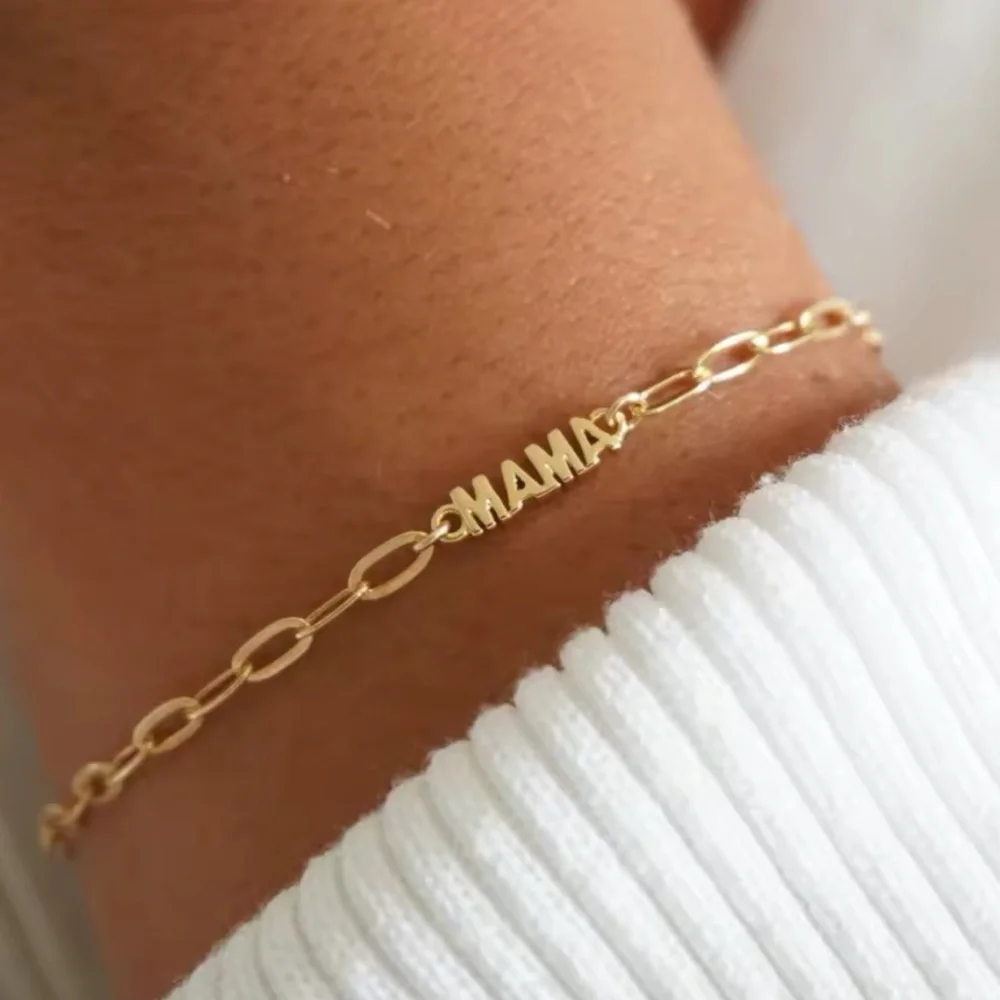 18k Gold plated 'MAMA' Bracelet